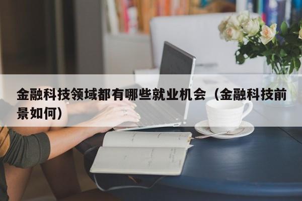 金融科技领域都有哪些就业机会（金融科技前景如何）